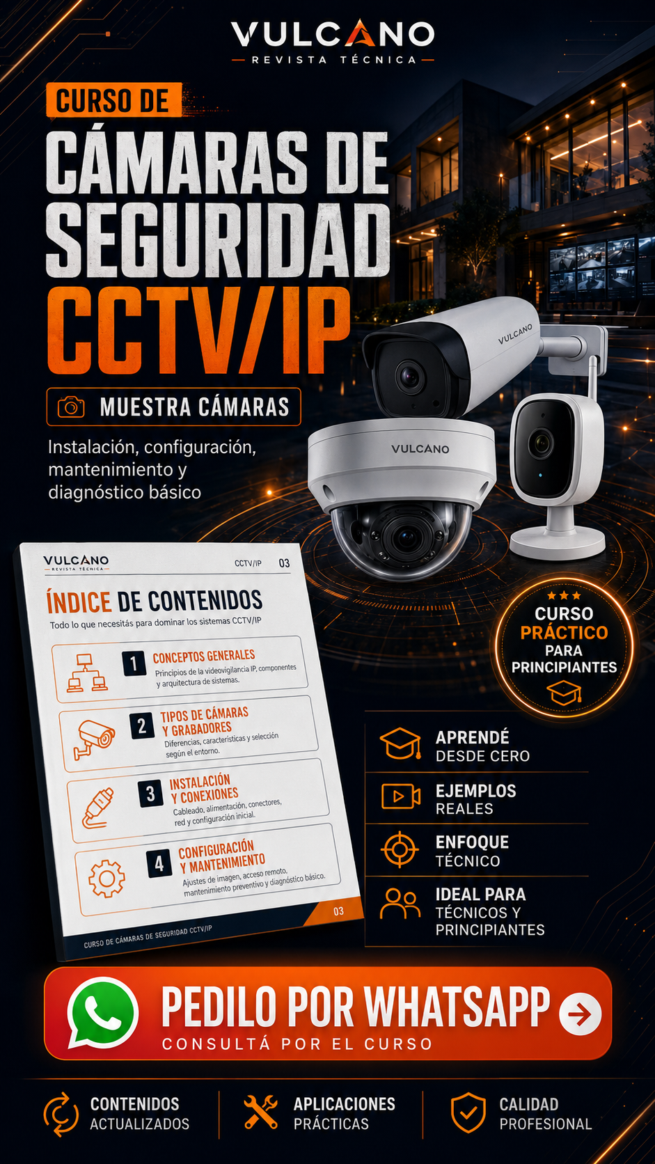 Muestra del curso de cámaras